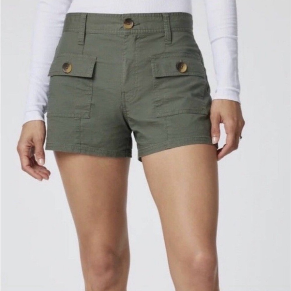 Vuori Women’s Vintage Ripstop Utility Shorts Army Size S